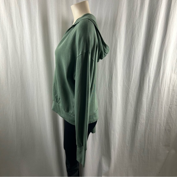 SWEATY BETTY After Class Relaxed Hoody - Heath Green M - Picture 6 of 10